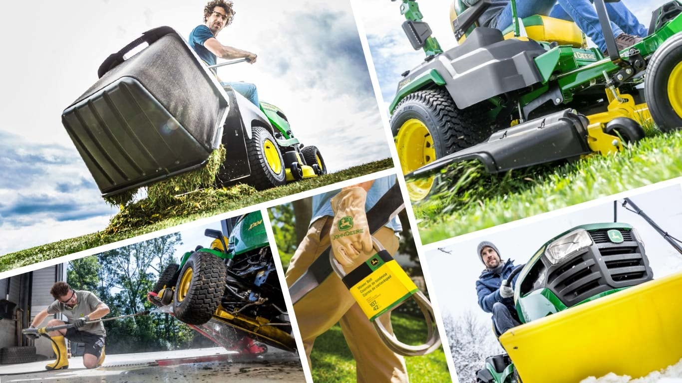 Lifecycle solutions for riding lawn equipment