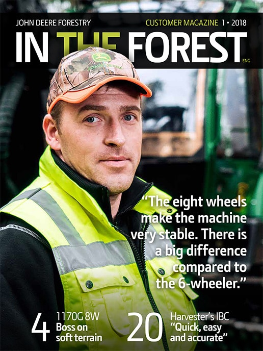  In The Forest 1/2018 customer magazine's cover