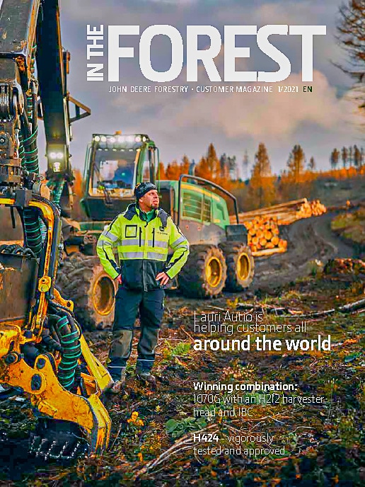  In The Forest 1/2021 customer magazine's cover