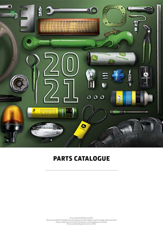 John Deere Parts Catalogue 2021