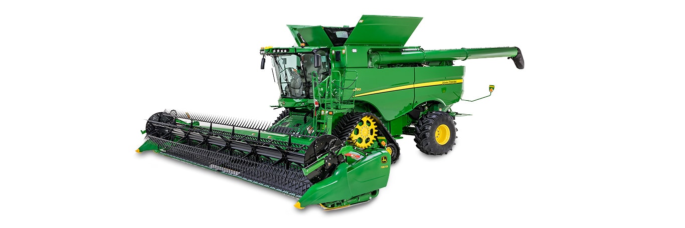 700D Series combine header with rigid knife and width up to 12.20m