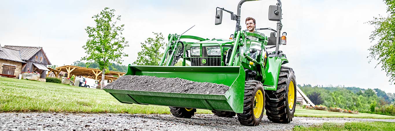 Loaders for compact utility tractors