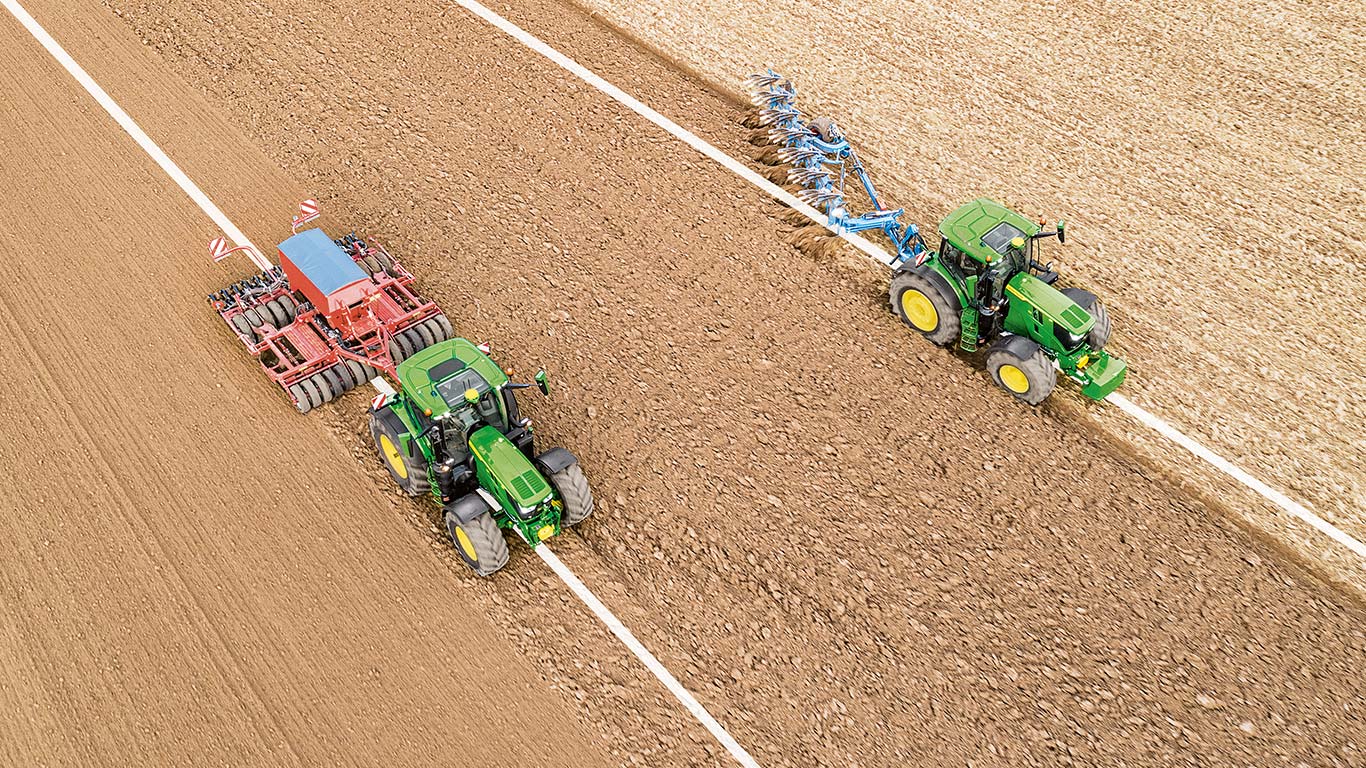 Tractor Integrated Active Implement Guidance