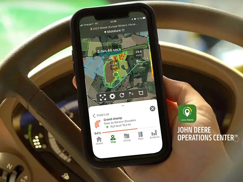 A screenshot of the new mobile app showcasing its user-friendly interface